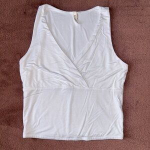 White tank top